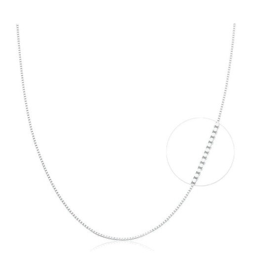 Corrente veneziana 70cm prata 925 Produto Corrente veneziana 70cm prata 925