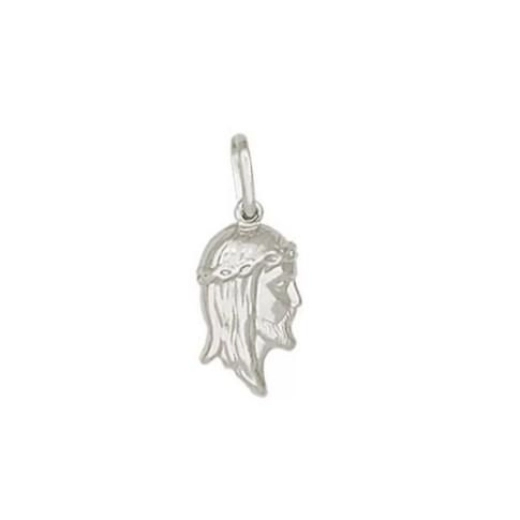 Produto Pingente de Prata 925 Face de Cristo com 15mm