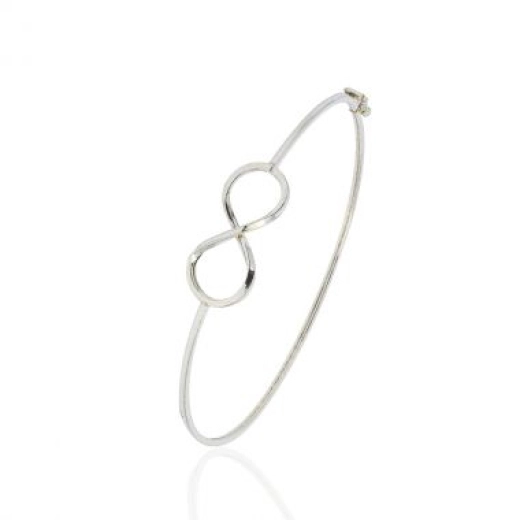 Bracelete Feminino de Prata 925 Infinito Produto Bracelete Feminino de Prata 925 Infinito