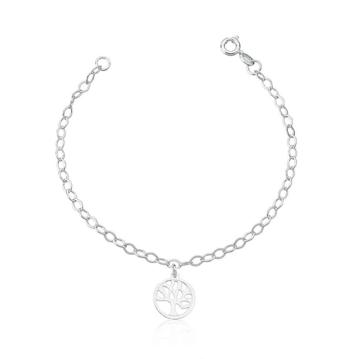 Produto Pulseira arvore da vida prata 925