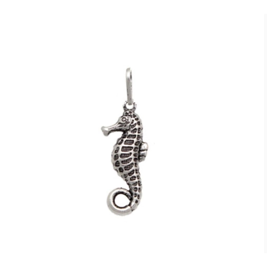 Produto Pingente em prata 925 cavalo marinho bali envelhecido