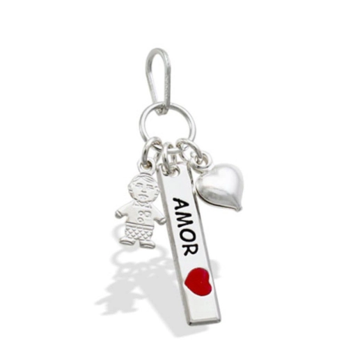 Produto Pingente Patua amor e filho Prata 925