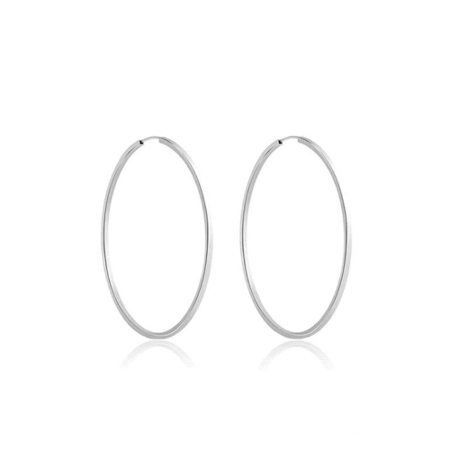 Produto Brinco argola redonda prata 925 25mm