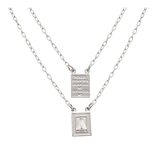 Produto Escapulário medalha Nossa Senhora Aparecida 60cm