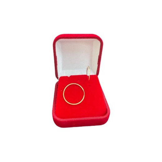 Produto Brinco de Ouro Feminino Argola Redonda 2.2cm