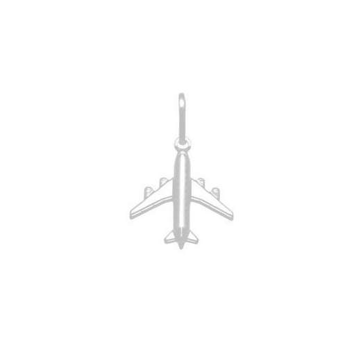Pingente avião prata 925 Produto Pingente avião prata 925