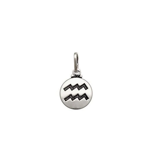 Pingente signo Aquário Prata 925 Produto Pingente signo Aquário Prata 925