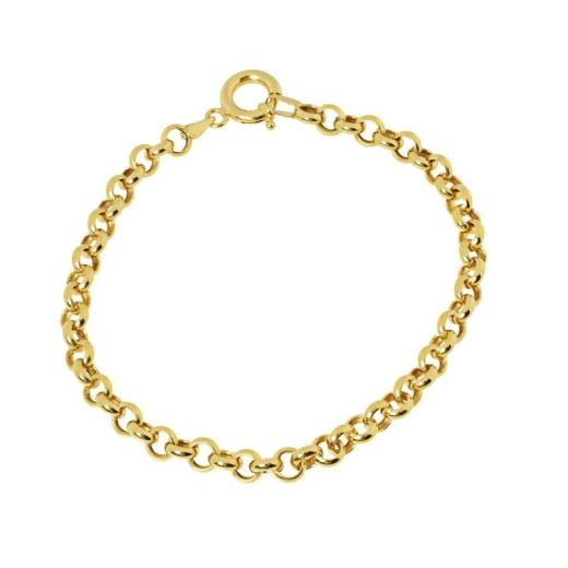 Pulseira feminina elo Português em Ouro 18k - 750 Produto Pulseira feminina elo Português em Ouro 18k - 750