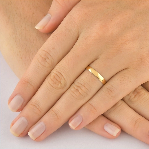 Produto Aliança de Ouro 18k com 2.8mm Anatômica