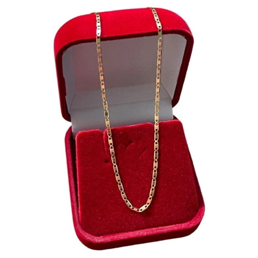 Produto Corrente Colar Piastrine Em Ouro 18k 45cm 1.7mm