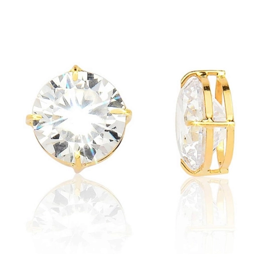 Produto Colar ponto de luz redondo 40cm galeria 6mm ouro amarelo 18k
