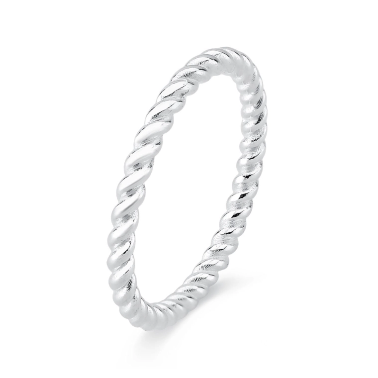 Produto Anel de Prata 925 Fio Torcido 