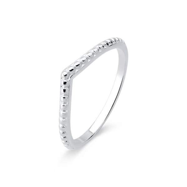 Anel de Prata 925 Formato V e Detalhado Produto Anel de Prata 925 Formato V e Detalhado