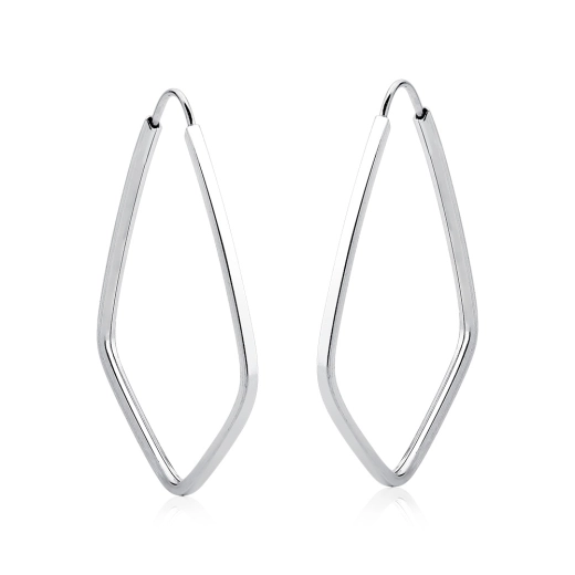 Argola Feminina de Prata 925 Balãozinho 34mm Produto Argola Feminina de Prata 925 Balãozinho 34mm