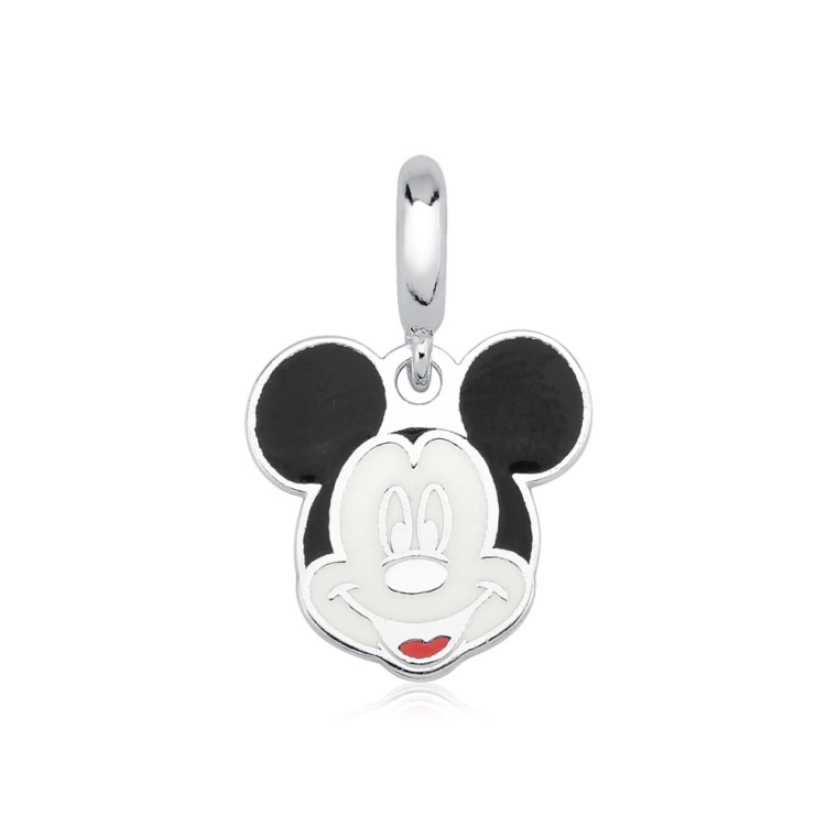 Produto Berloque de Prata 925 Mickey Resinado