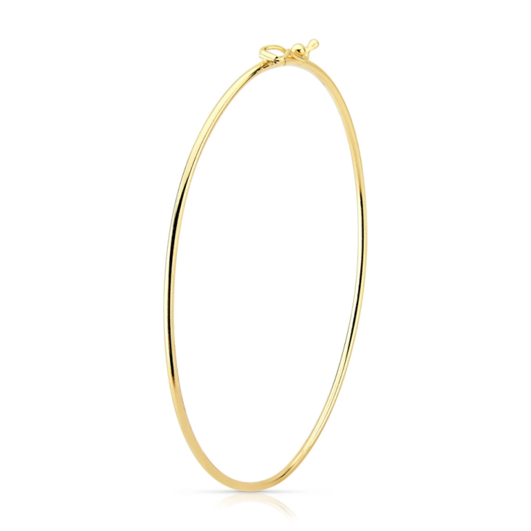 Bracelete de Ouro 18k Fio Redondo Liso Produto Bracelete de Ouro 18k Fio Redondo Liso