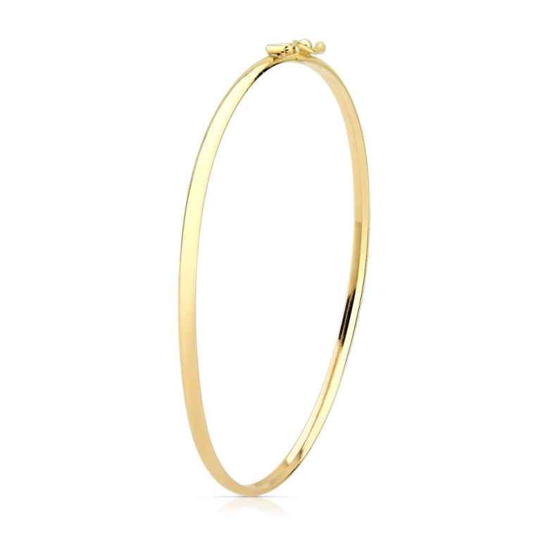 Produto Bracelete de Ouro 18k Oval e Oco