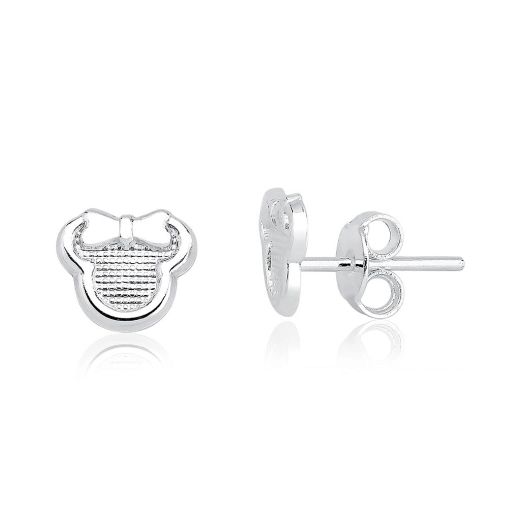 Produto Brincos minnie 10mm prata 925