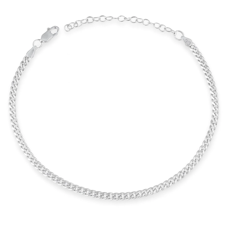 Choker prata 925 grumet 4mm - Prata maciça legitima Produto Choker prata 925 grumet 4mm - Prata maciça legitima
