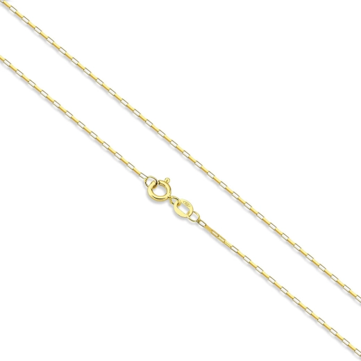 Produto Corrente de Ouro 18k Elos quadrados 45cm