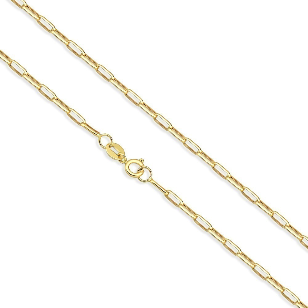 Produto Corrente de Ouro 18k Elo Alongado 60cm