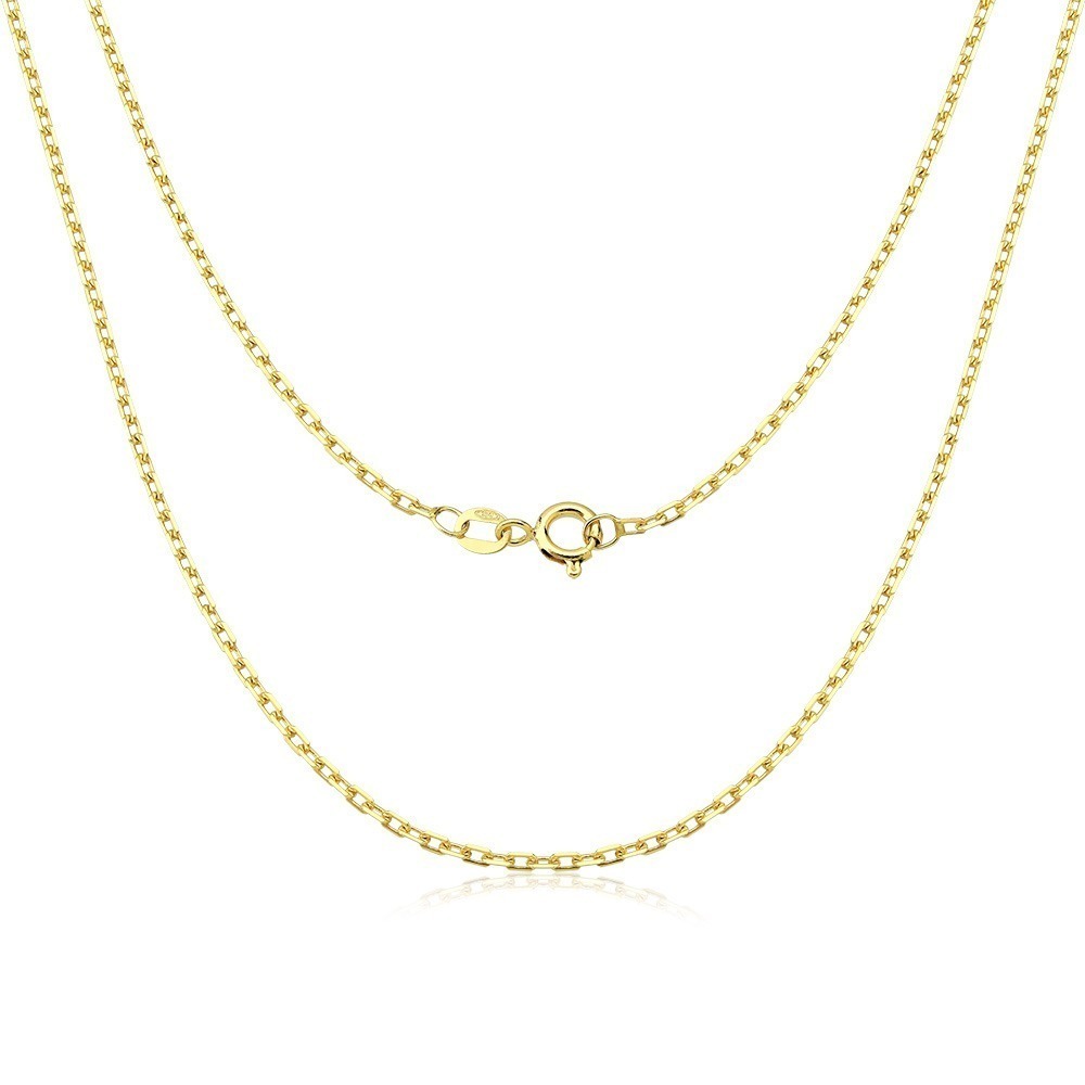 Produto Corrente de Ouro 18k Elo Cadeado 60cm com 8 gramas