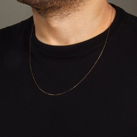 Corrente Masculina de Ouro Cartier 70cm Produto Corrente Masculina de Ouro Cartier 70cm