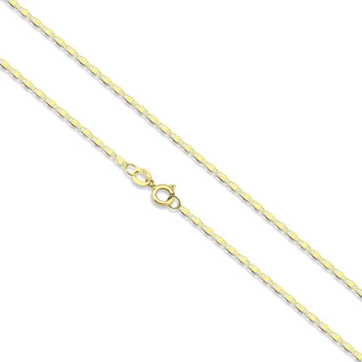 Produto Corrente de ouro 18k Piastrine 60cm com 1.2mm