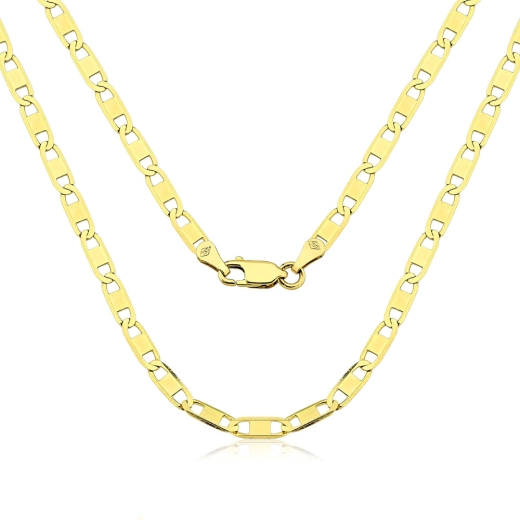 Produto Corrente Masculina de Ouro 18k Piastrine 60cm com 4.9mm