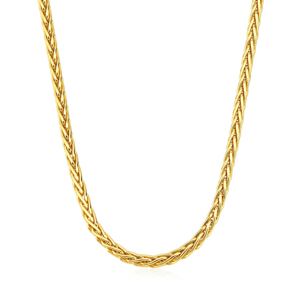 Produto Corrente de Ouro 18k Palmeira 60cm com 3mm