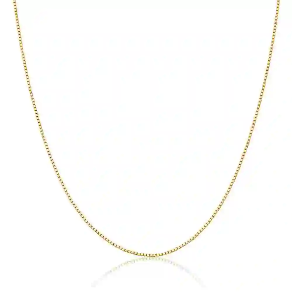 Produto Corrente de Ouro 18k Veneziana com 60cm e 0.40mm