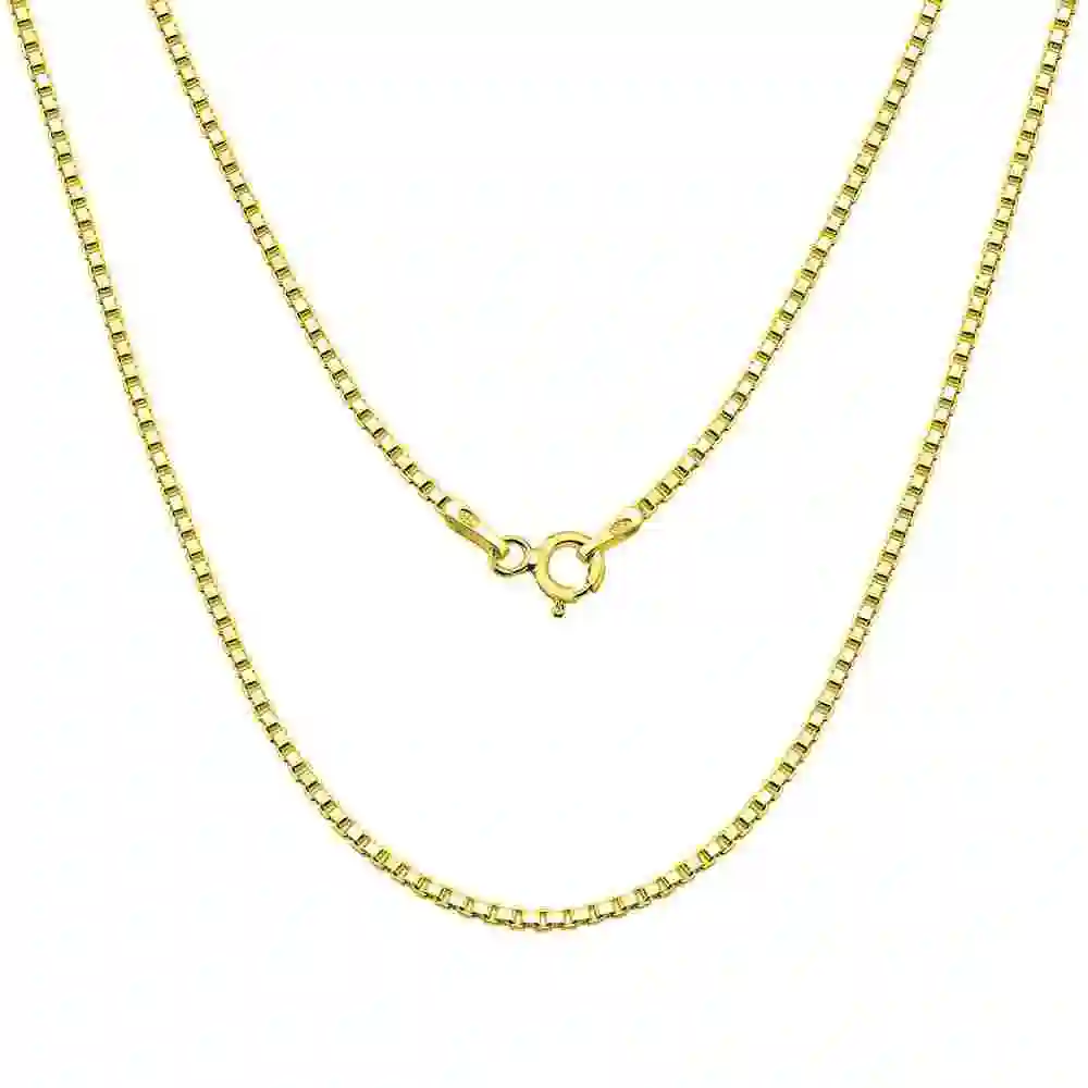 Produto Corrente de Ouro 18k Veneziana com 70cm e 0,7mm