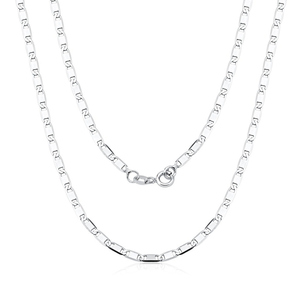 Produto Corrente Ouro Branco 18k Piastrine 2.2mm