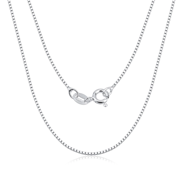 Corrente de Prata Veneziana fina 45cm v12 Produto Corrente de Prata Veneziana fina 45cm v12