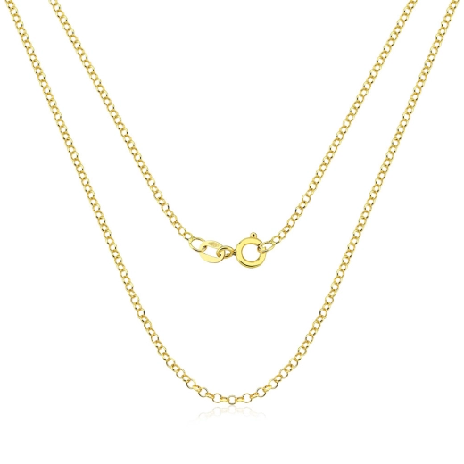 Corrente ouro 18k - 750 elo português 45cm 1mm Produto Corrente ouro 18k - 750 elo português 45cm 1mm