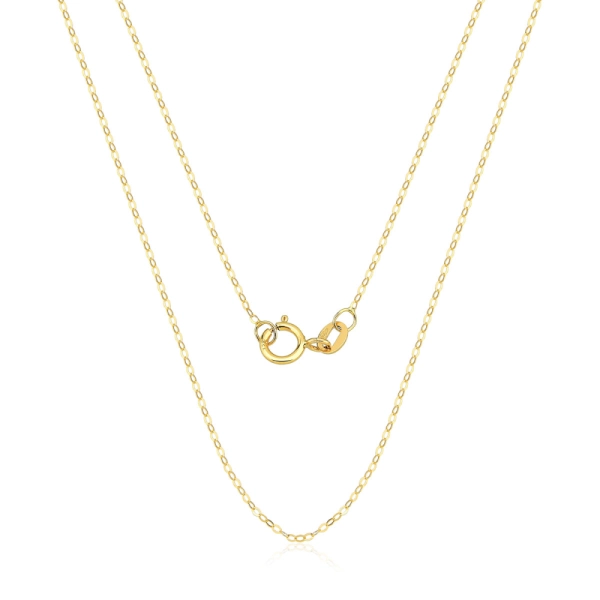 Produto Corrente Feminina de Ouro 18k Bailarina com 45cm