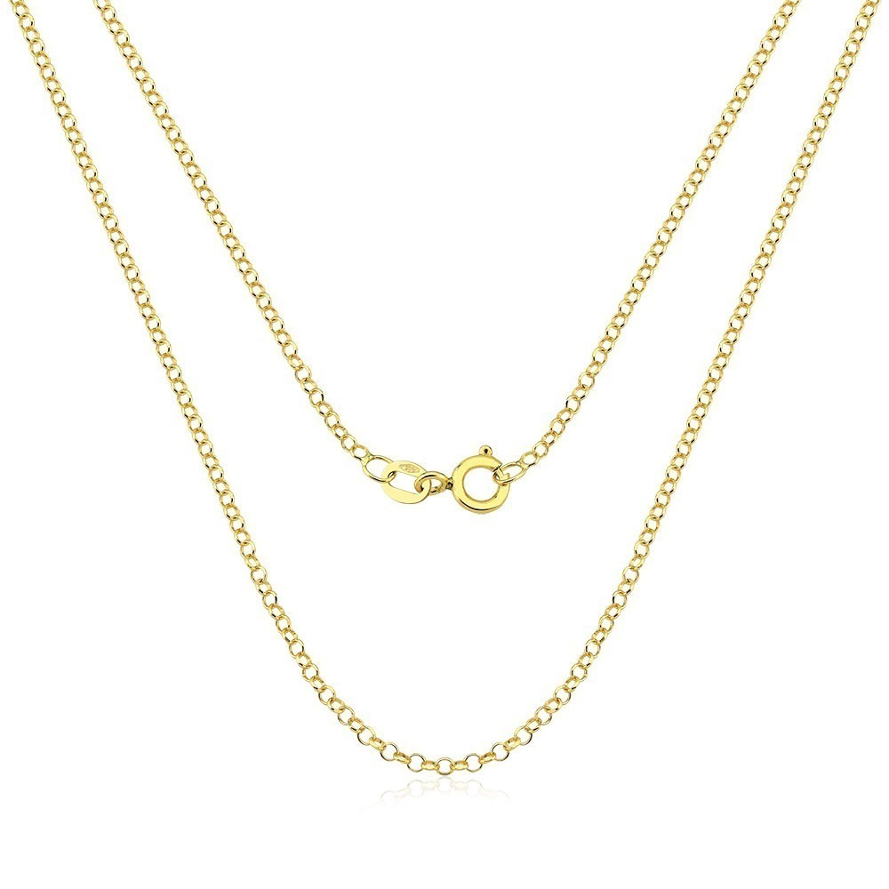 Corrente Feminina de Ouro 18k Elo Português 50cm 2.3mm Produto Corrente Feminina de Ouro 18k Elo Português 50cm 2.3mm