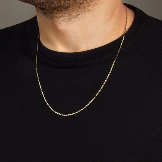 Produto Corrente de Ouro 18k Piastrine 70cm com 1.7mm
