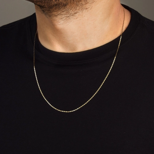 Produto Corrente de ouro 18k Piastrine 60cm com 1.2mm