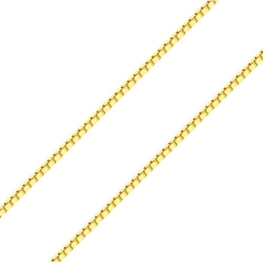 Produto Corrente de Ouro 18k Veneziana 45cm com 0.70mm