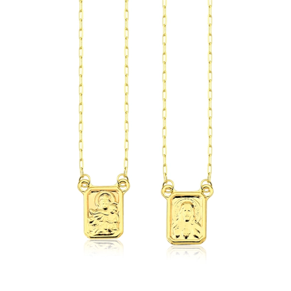 Escapulário de ouro amarelo 18k cartier unissex 65cm Produto Escapulário de ouro amarelo 18k cartier unissex 65cm