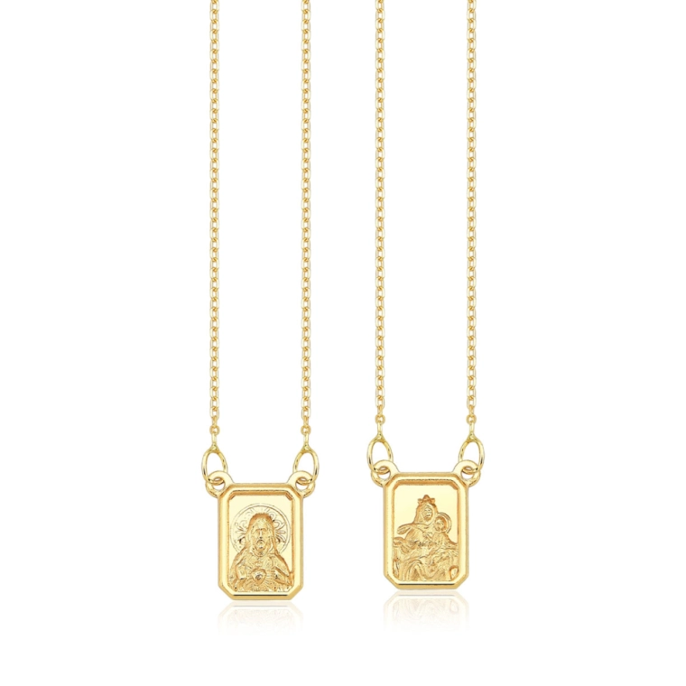 Escapulário de ouro amarelo 18k cartier unissex 65cm Produto Escapulário de ouro amarelo 18k cartier unissex 65cm