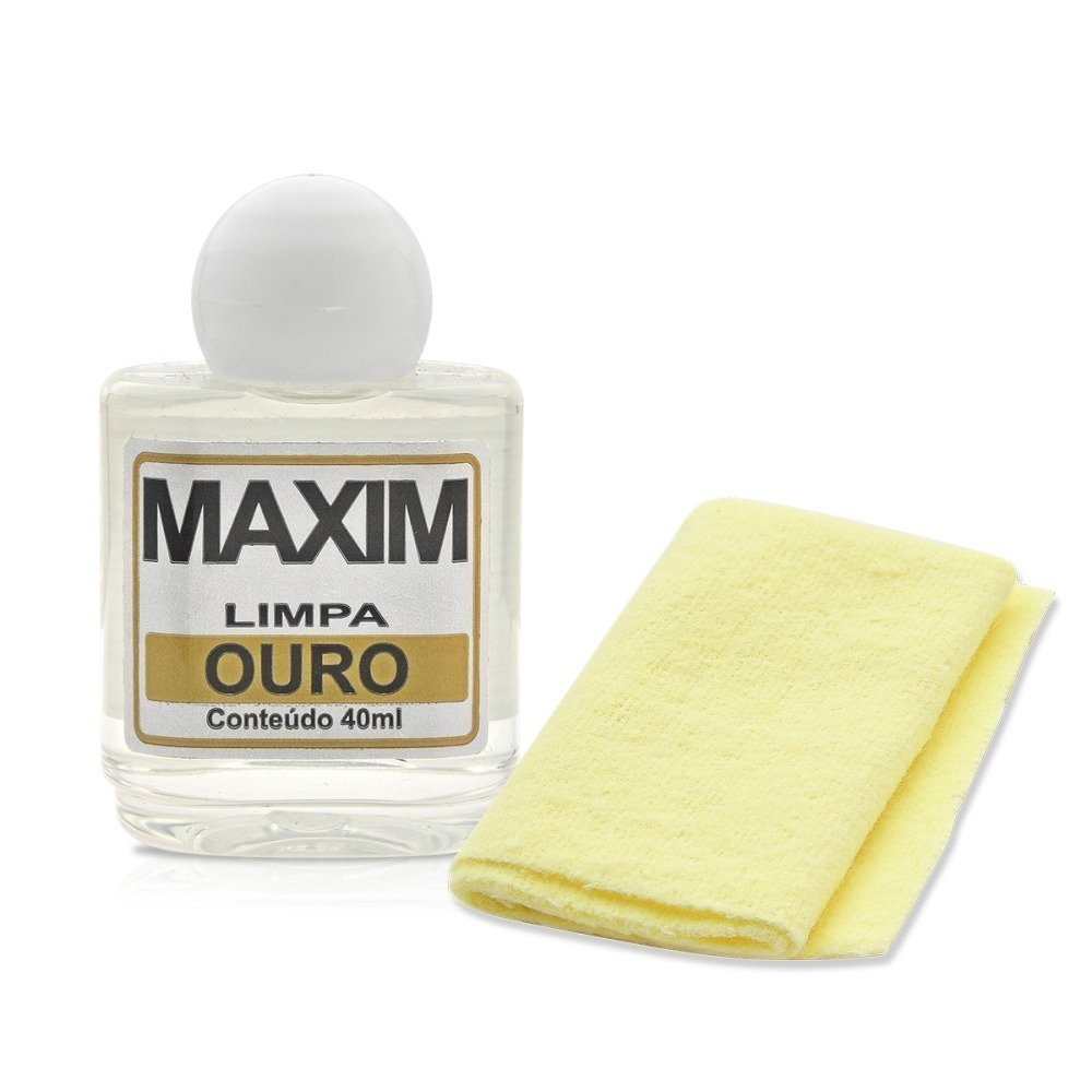 Produto Kit Maxim Limpa Ouro e Flanela Mágica