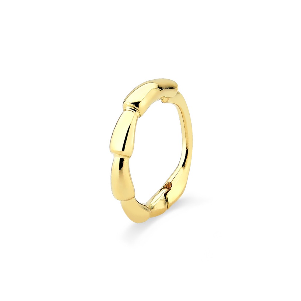 Piercing de Ouro 18k Redondo Detalhado Produto Piercing de Ouro 18k Redondo Detalhado