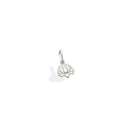 Produto Pingente de Prata 925 Flor de Lótus liso