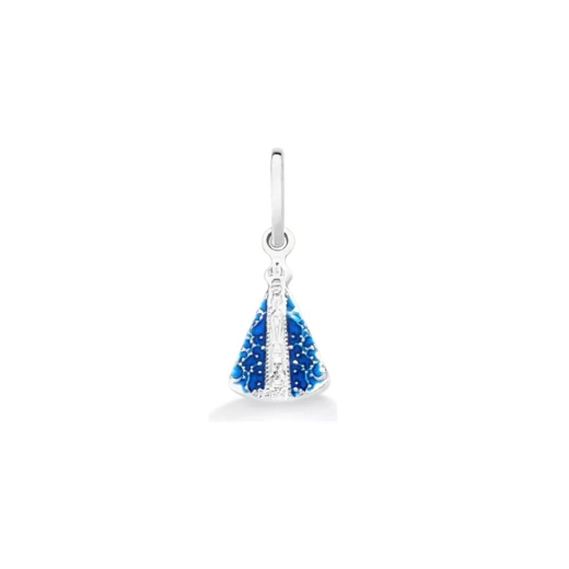 Produto Pingente Nossa Senhora Aparecida 8mm x 20mm prata 925