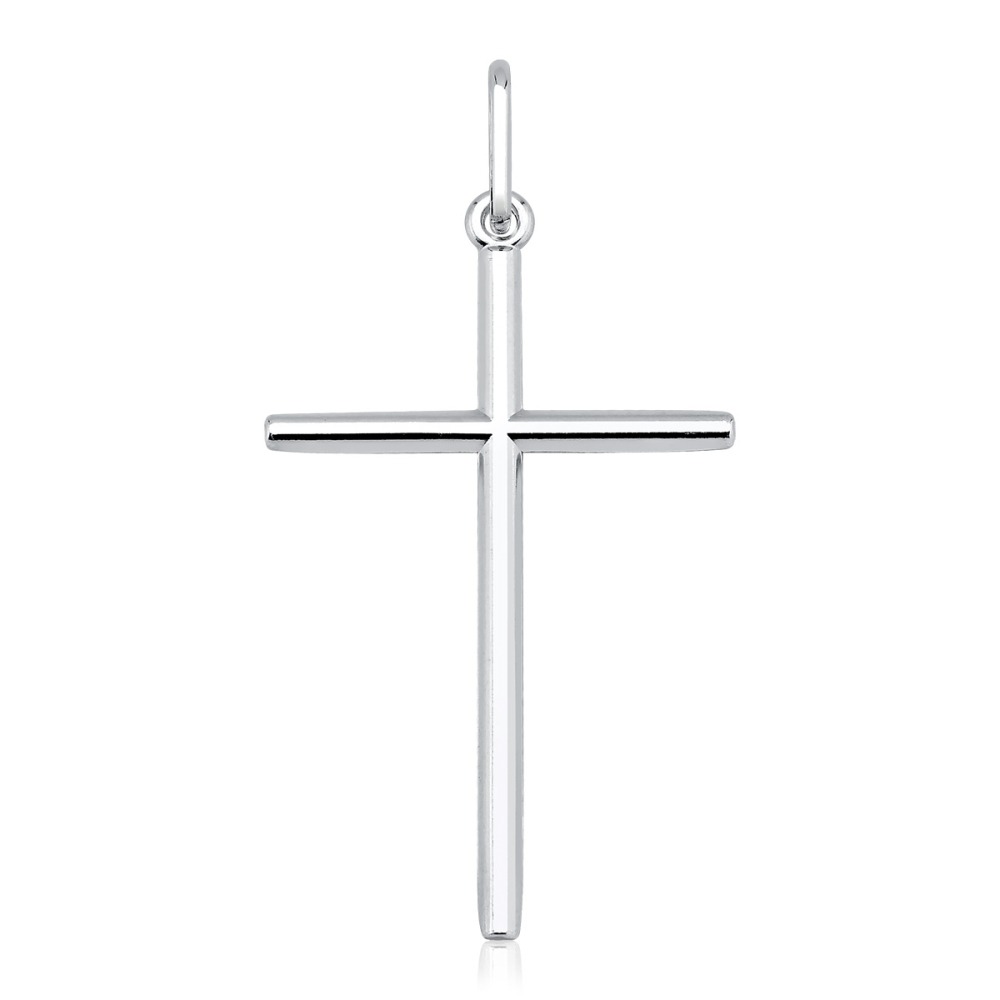 Produto Pingente cruz lisa palito grande 5cm