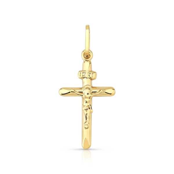 Produto Pingente de Ouro 18k Crucifixo Detalhado