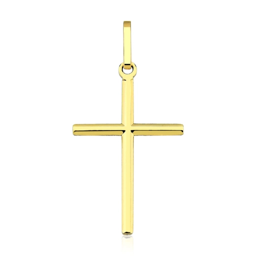Produto Pingente de Ouro 18k Cruz Palito 2,1cm