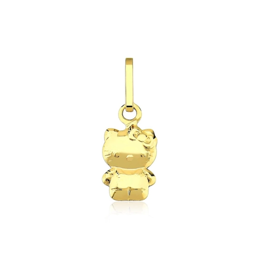 Produto Pingente de Ouro 18k Hello Kittie
